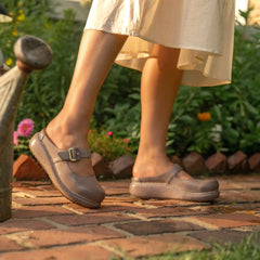Kimberly Dusty Lilac Leather