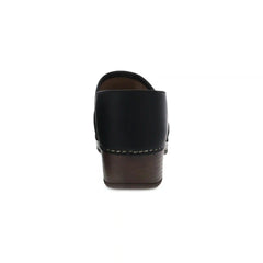 Brenna Black Burnished Suede
