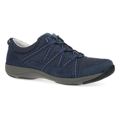 Harlyn Wide Navy Suede