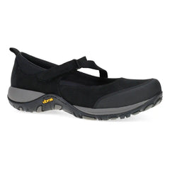Primrose Black Burnished Suede
