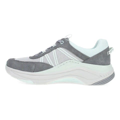 Poppy Frost Grey Suede