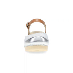 Sam Silver/Tan Leather