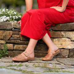 Leilani Light Tan Burnished Nappa