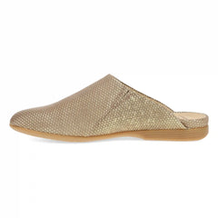 Lysa Mink/Gold Leather