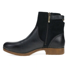 Monique Black Burnished Calf