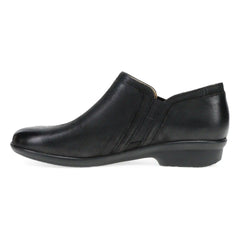 Cheryl Wide Black Burnished Nubuck