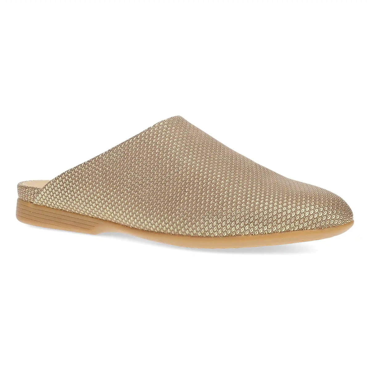 Lysa Mink/Gold Leather