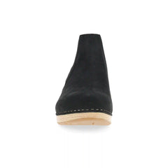 Lane Black Milled Nubuck