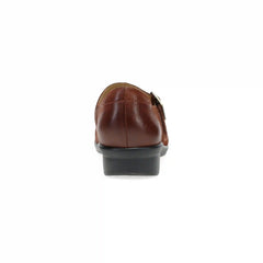 Collette Wide Russet Burnished Nubuck