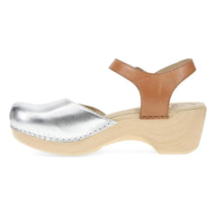 Sam Silver/Tan Leather