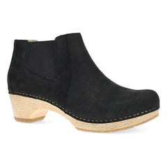 Lane Black Milled Nubuck