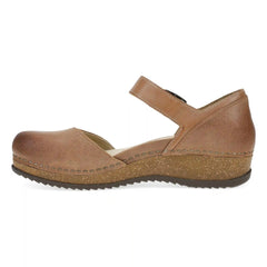 Mae Tan Burnished Suede