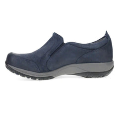 Pippy Navy Waterproof Suede