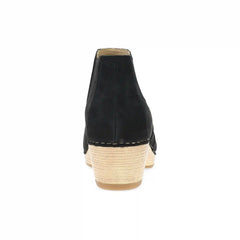Lane Black Milled Nubuck