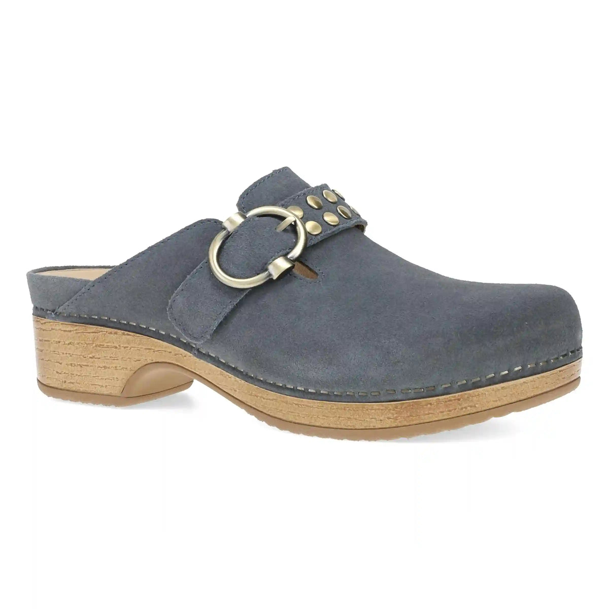 Branson Dusty Blue Suede
