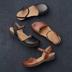 Rowan Wide Black Waxy Burnished