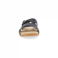 Regan Black Leather