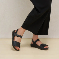 Tinsley Black Leather
